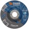 Weiler 5" x 1/4" TIGER ALUMINUM Type 27 Grinding Wheel ALU24R 7/8 A.H. 58227 - alternate 1